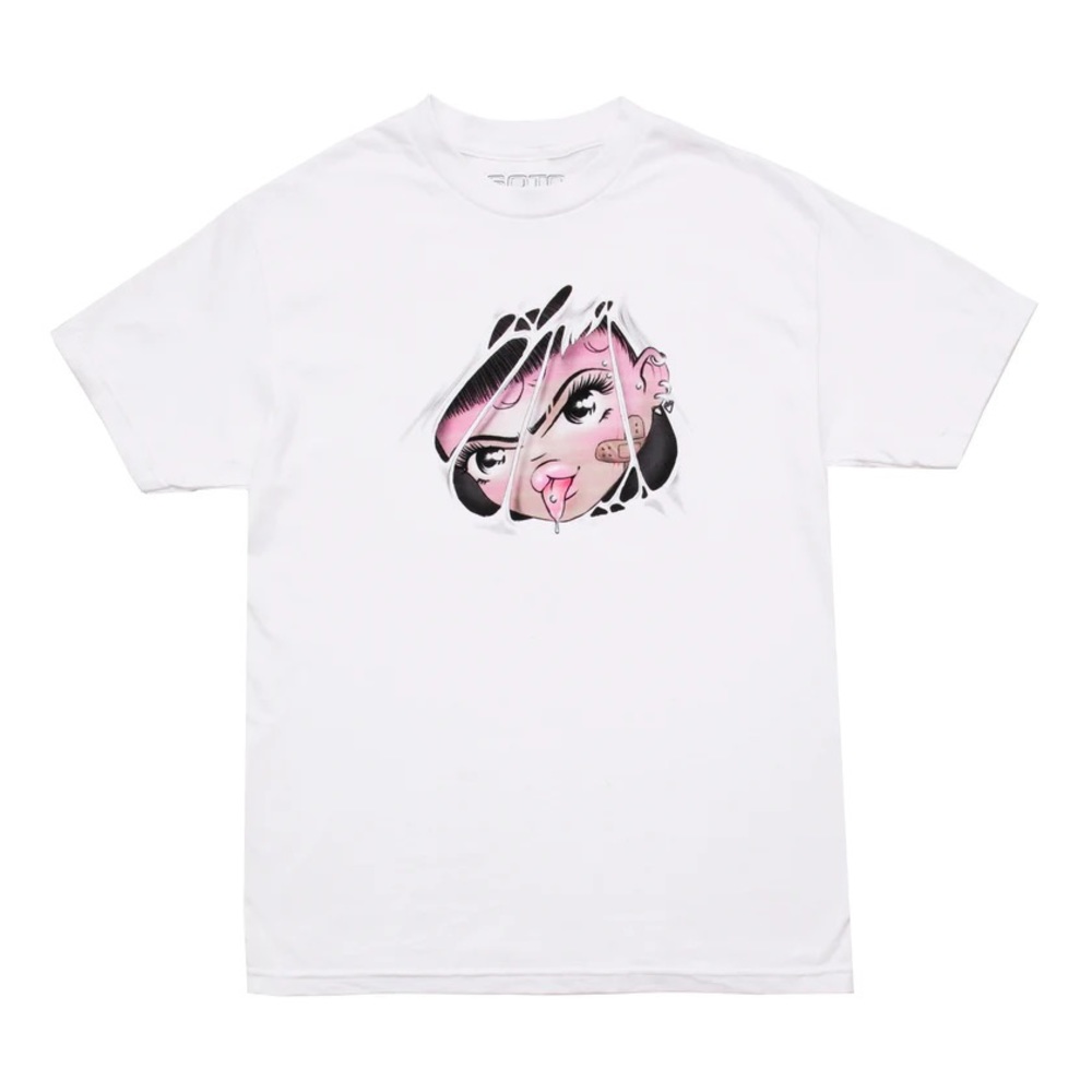 Soto Worldwide skin rip t shirt